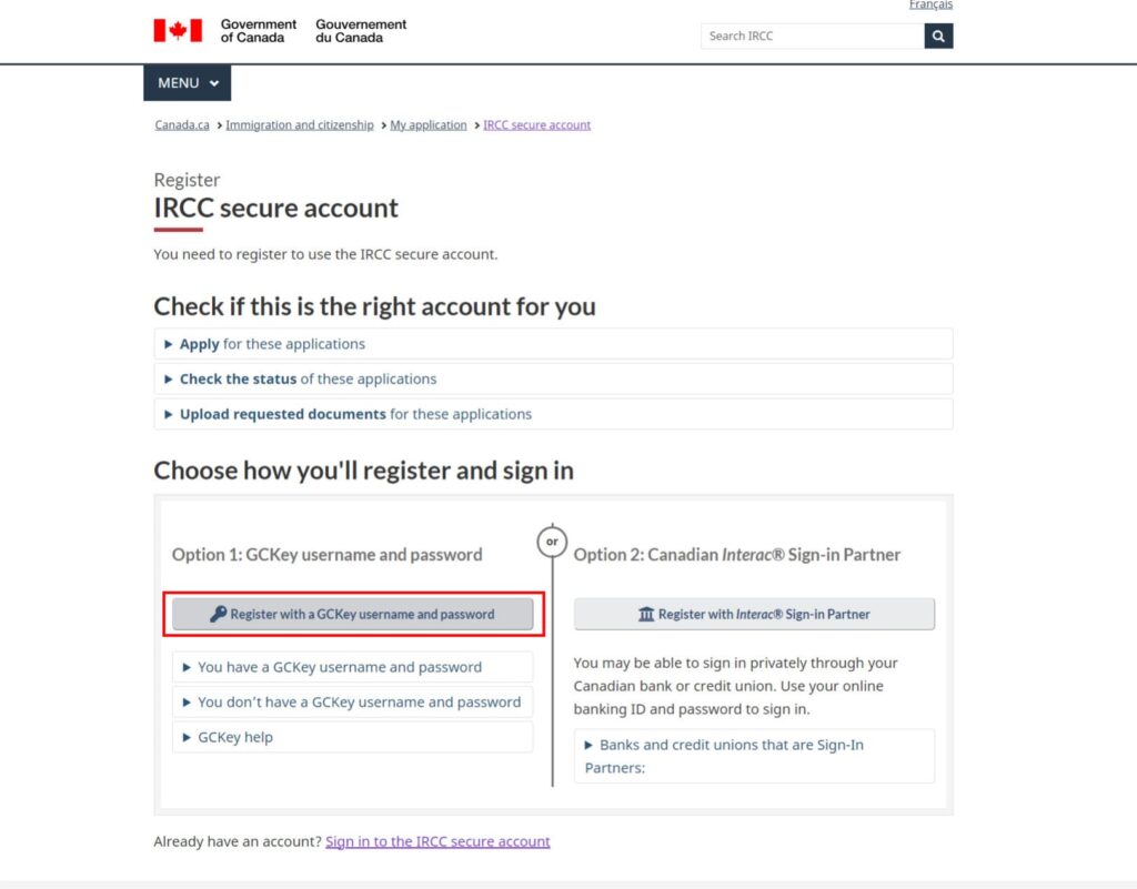 paso a paso para postular a la working holiday canada - ircc 2