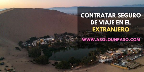 Seguro de viaje en el extranjero